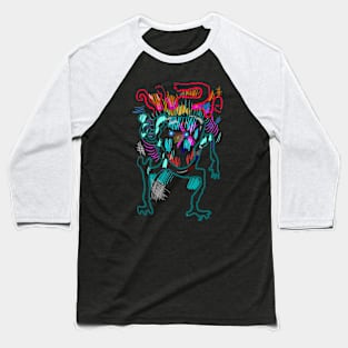 Abstract trash leprechaun / colorbomb Baseball T-Shirt